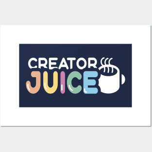 Creator Juice! Posters and Art